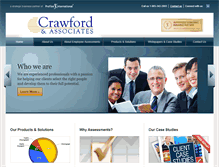 Tablet Screenshot of crawfordandassociates.ca